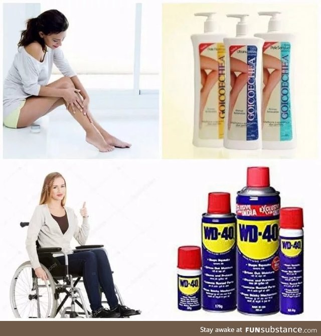 Take care of them legs