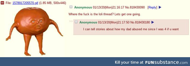Loli thread goes wrong (or right, depends)