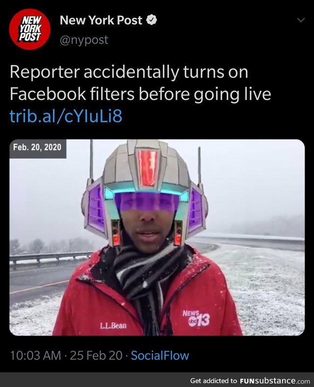 The news, now with live filters!