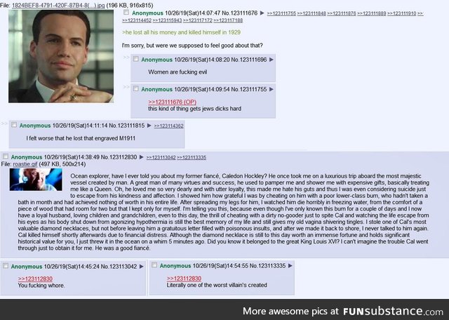 /TV/ theorizes who the actual antagonist was in Titanic (1997)