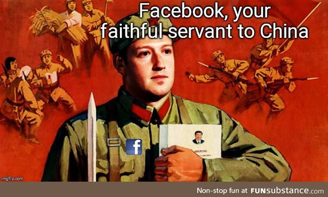 Mark Zuckerberg, the most faithful servant to China