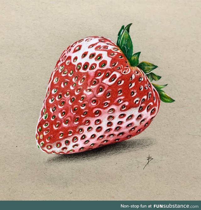 This is a strawberry I drew a couple years ago