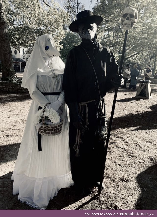 My fiancée and I at the Texas Renaissance Festival