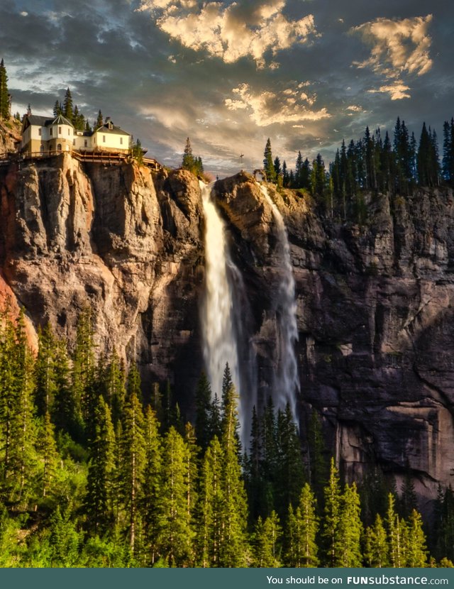 Tallest waterfall in Colorado at 365 feet