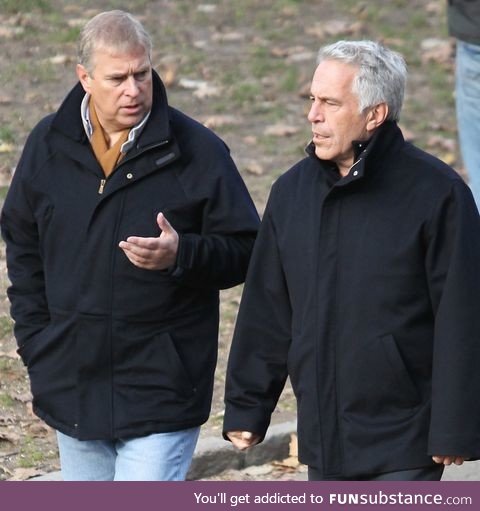Posting again because f*ck the Royals. Prince Andrew and his long time pal Jeffrey