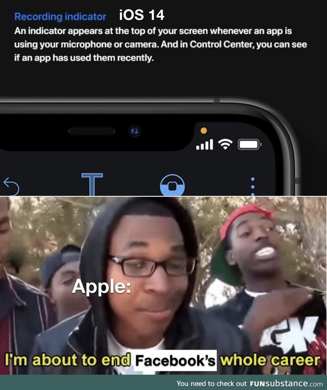 IOS 14 is blowing the whistle