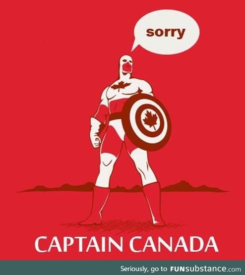 Happy Canada Day from Captain Canada!