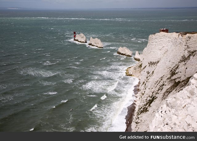 The needles & lighthouse (isle of wight)