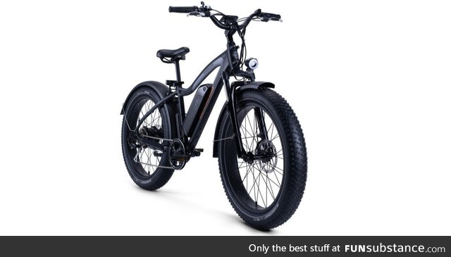Hills don't stand a chance. Meet the RadRover Electric Fat Bike. The go anywhere, do