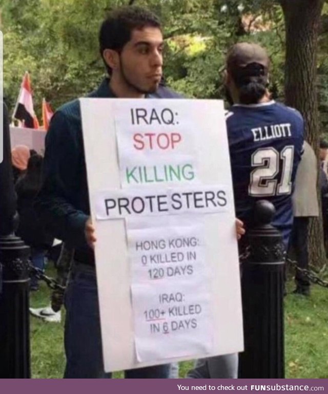 Let's not forget Iraq