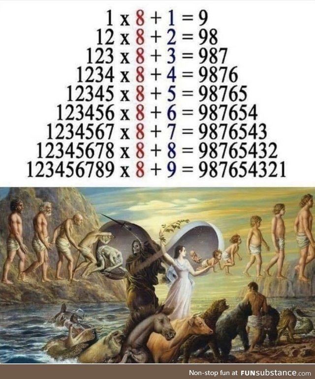 Secret transmission from the God of Math