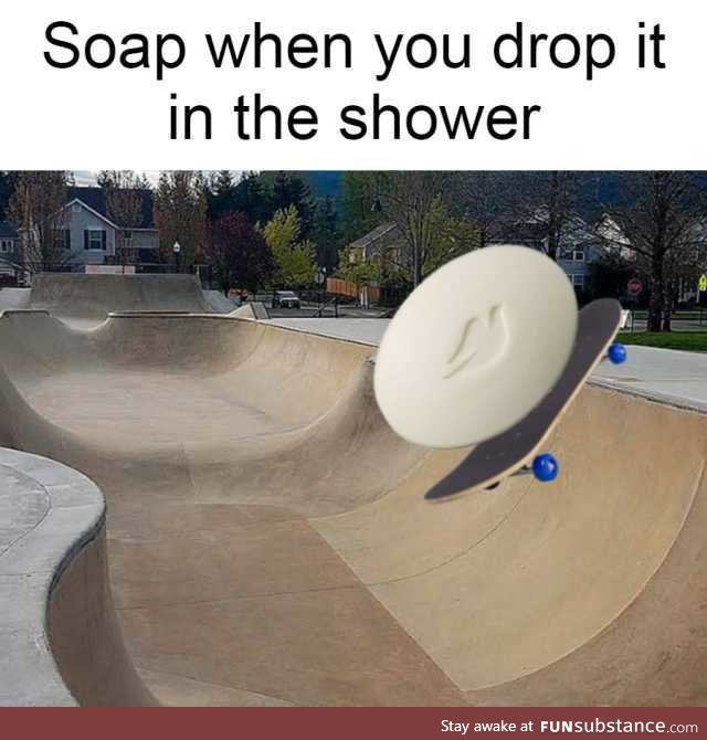 The real reason you shouldn't drop the soap