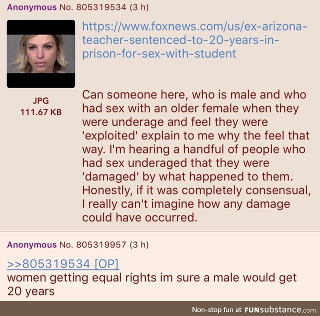 Anons discuss equality