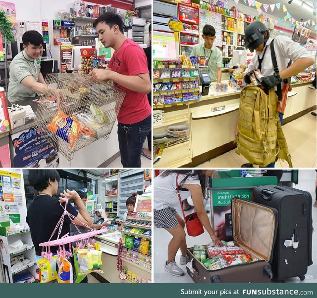 Thailand started 2020 with a major plastic bag ban so now people have made it a trend to