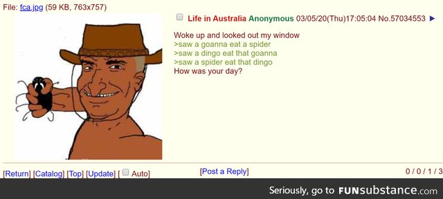 Anon lives in Australia