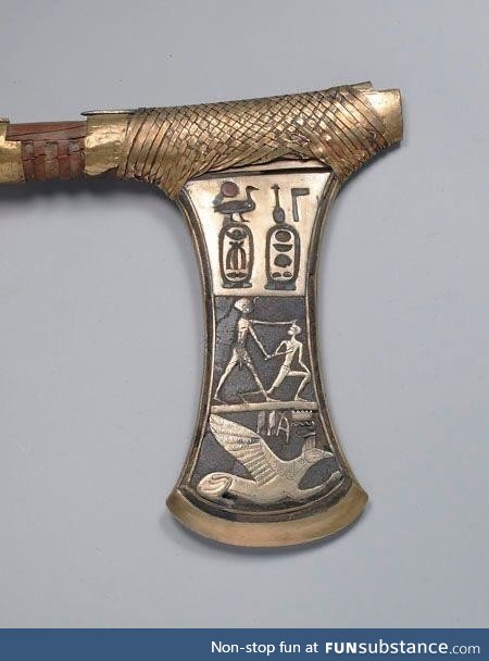 A circa 3,600 year old Egyptian axe