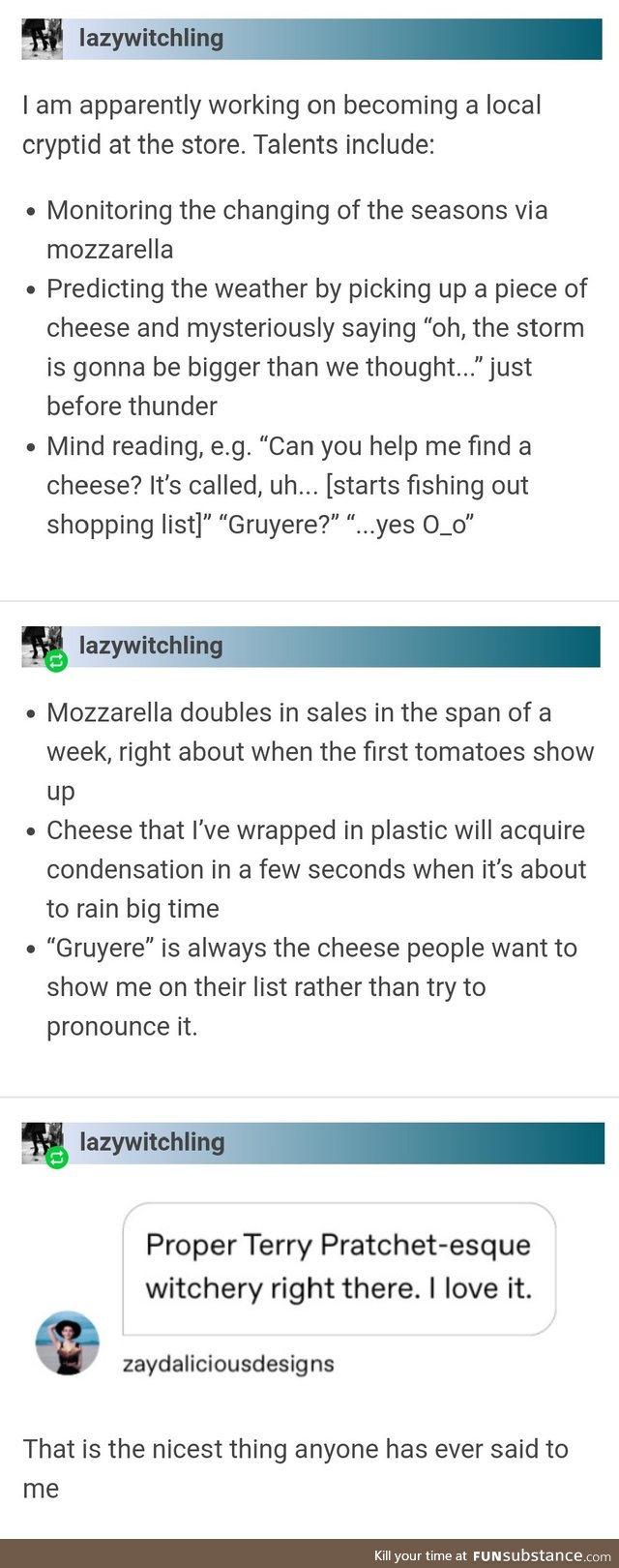 Local Cryptid at the grocery store