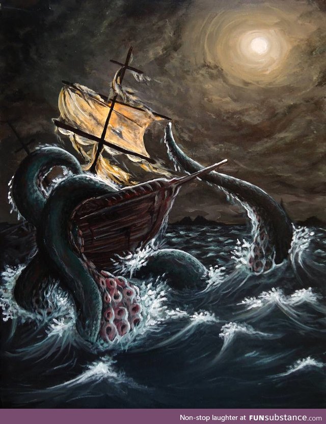 Fishy Fun Day #52: "Kraken Awakened" by Heidi Marks @releasethekraken