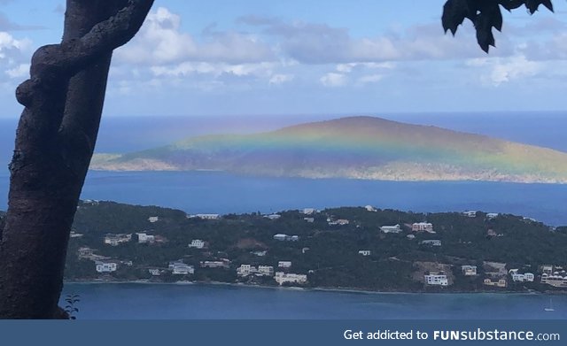 Coolest rainbow I’ve ever seen