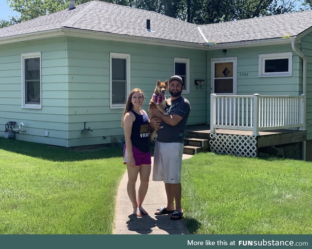 My wife, and I just bought our first house! My great grandparents build this house in