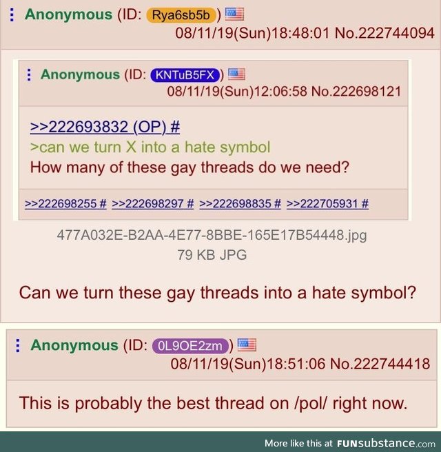 Anon wants to weaponize a post