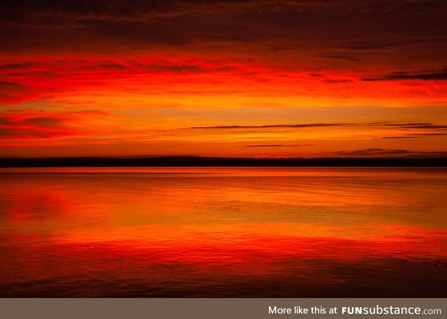 Lake Superior sunset, Ashland, Wisconsin