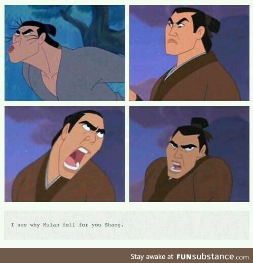 Who could resist Shang