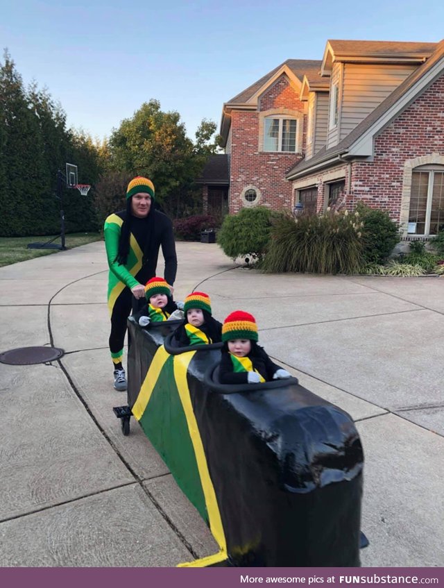 Jamaica Bobsled team costume