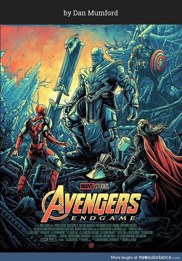Incredible Avengers Endgame Art