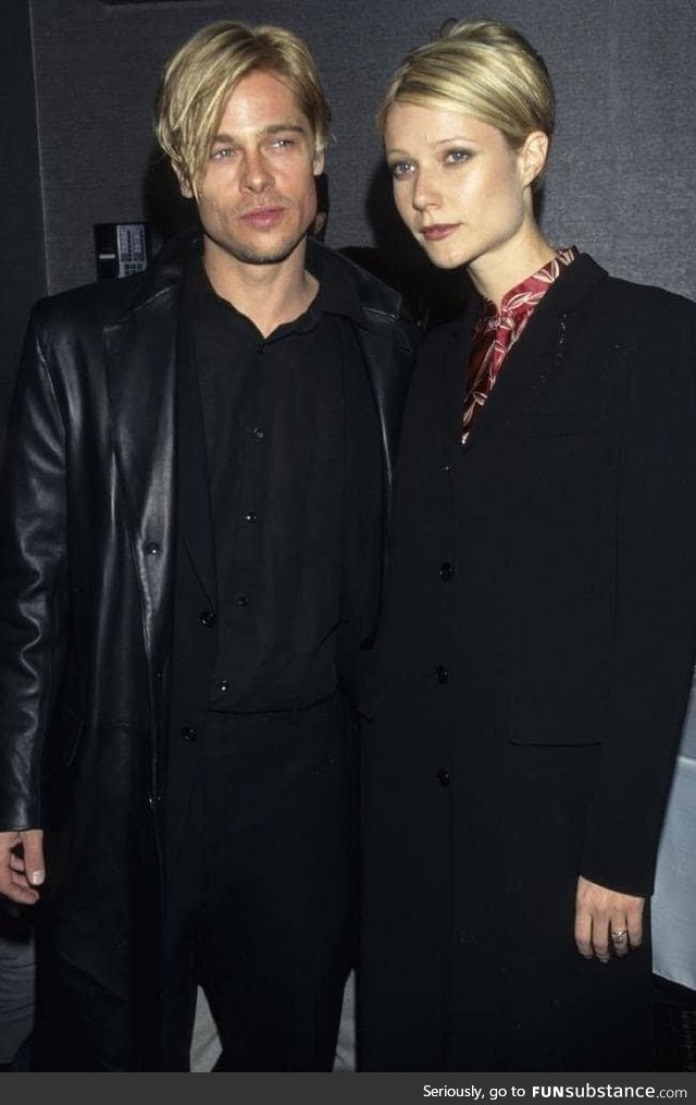 Brad Pitt and Gwyneth Paltrow would like to speak to your manager, circa 1995