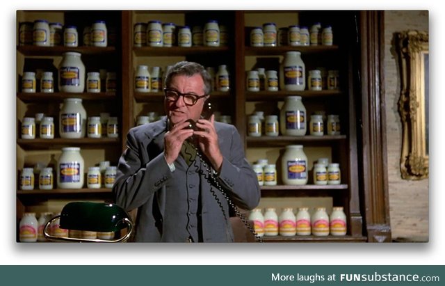 Must have seen Airplane! 100 times and never noticed the background at the Mayo Clinic