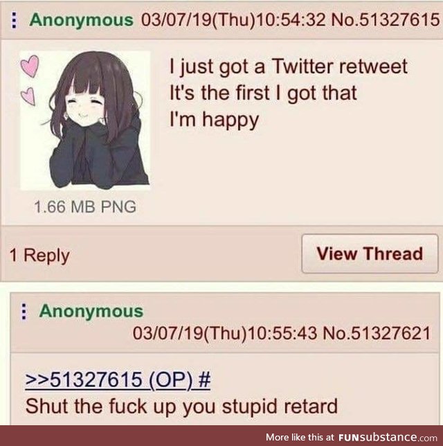 Anon bullied