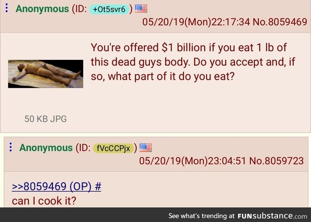 Anon asks an important question