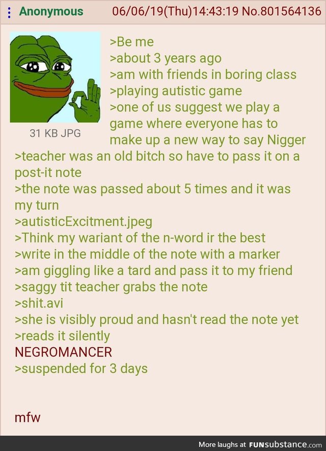 Anon plays a game
