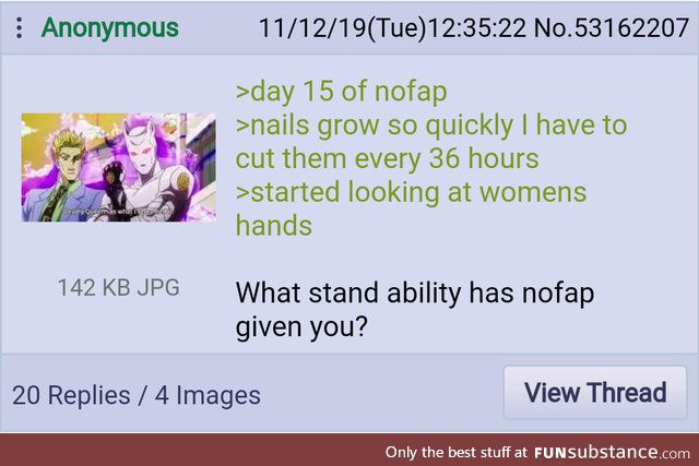 Anon gains a Stand