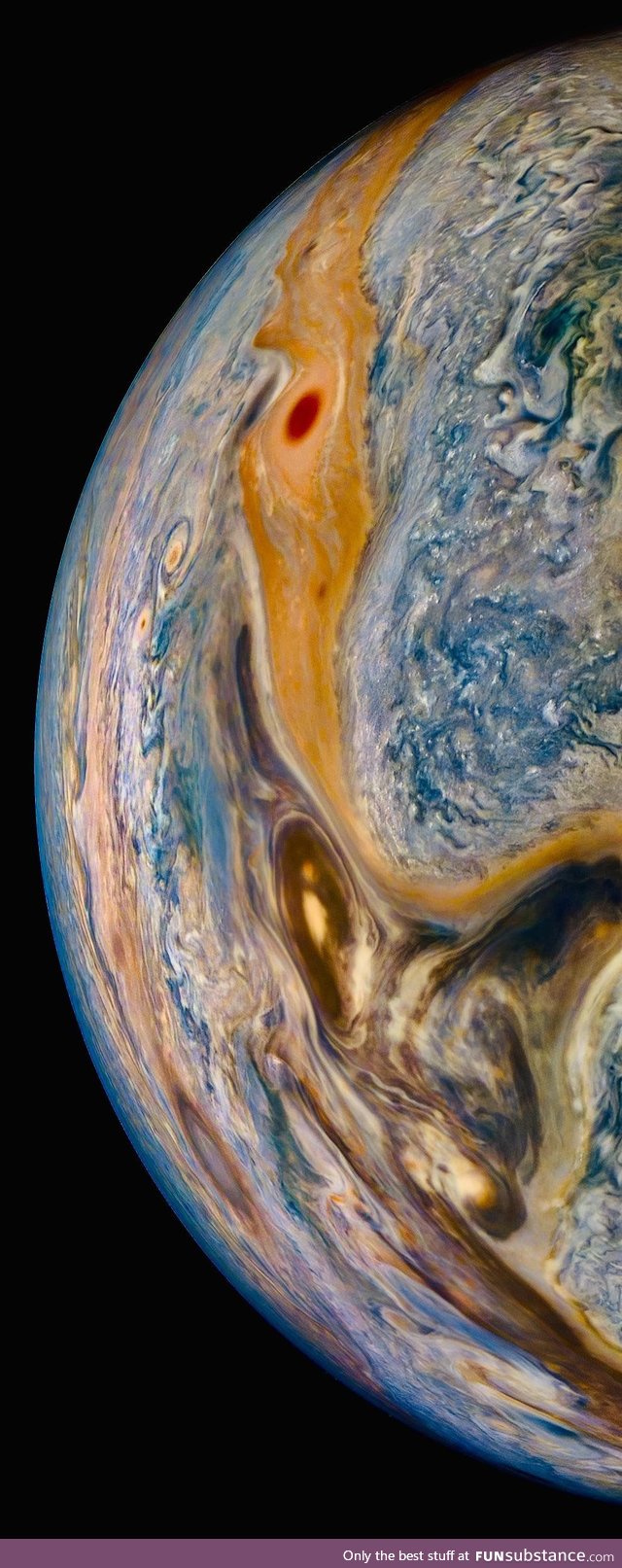 The universe is trippy, Nasa Juno captured it, this Thursday