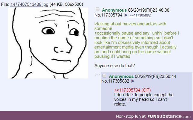 Anon talks about movies