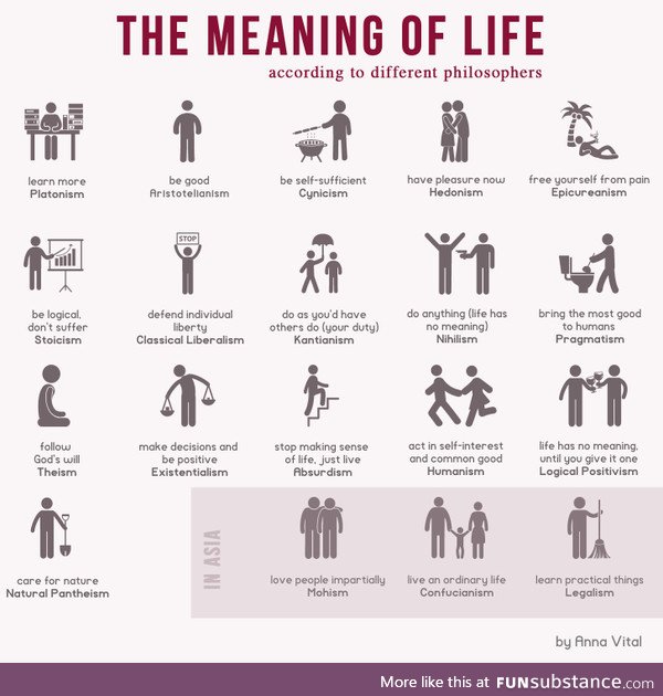 The various meanings of life