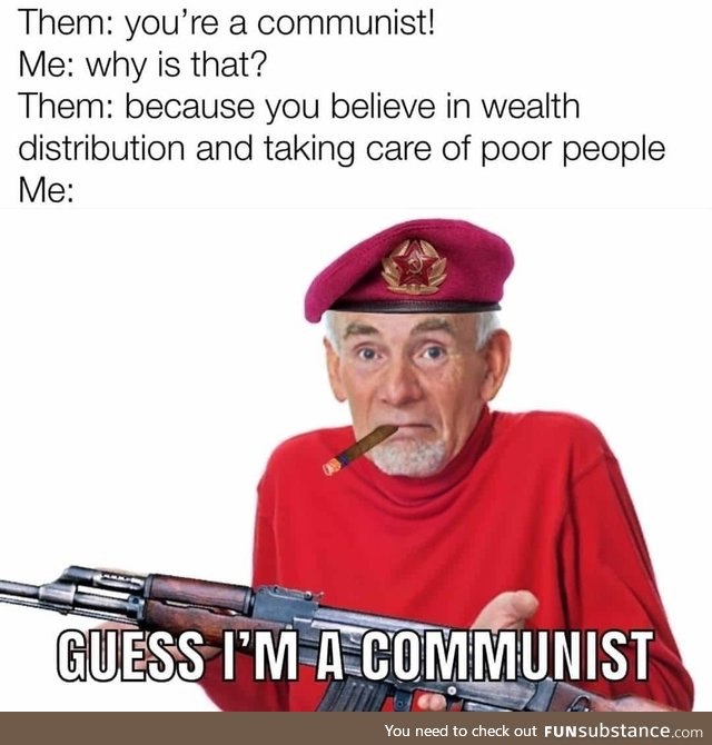 I'm not a socialist but ..