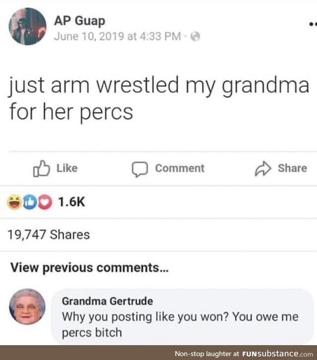 Grandma's meme