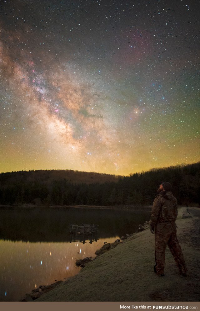 Standing under a veil of countless stars from a dark sky site is pretty incredible for