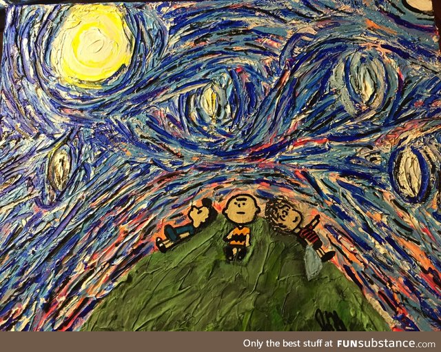 My attempt at Starry Night