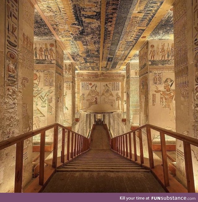 Inside The Tomb of Ramesses VI, The Valley of Kings, Egypt