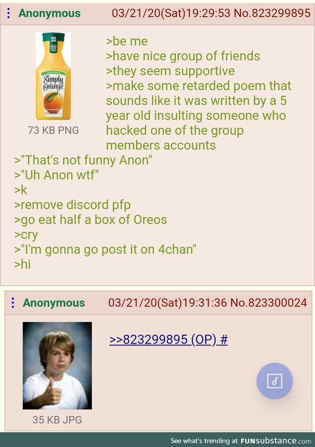 Anon has friends