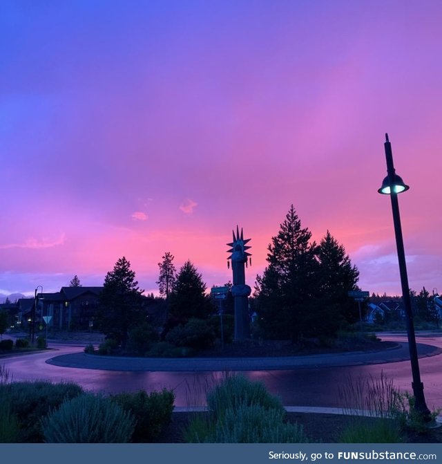 Sunset in Bend, Oregon
