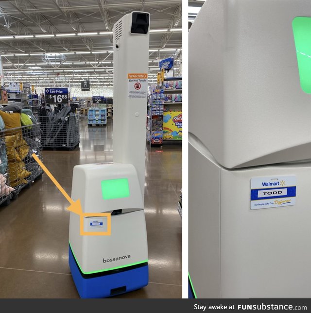Meet your friendly neighbourhood Walmart robot called Todd