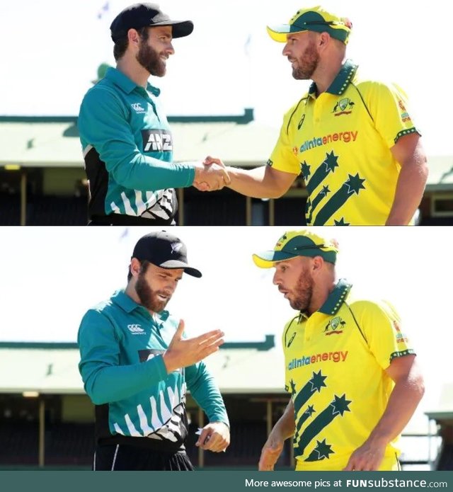 Aussie and Kiwi captains realizing their mistakes