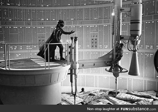 Ignore the mattresses, Luke... - Lord Vader, probably