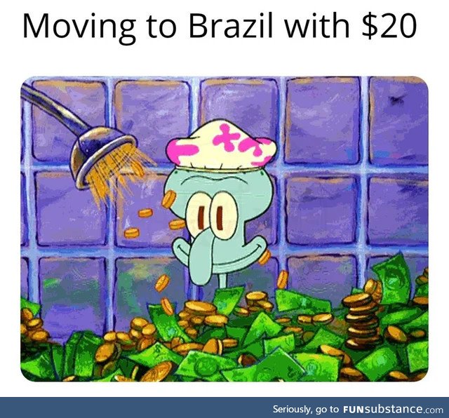 Anybody want to come to Brazil with me?