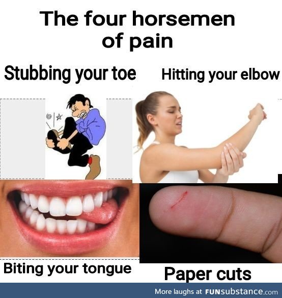 4 horsemen of pain